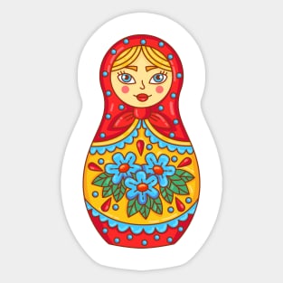 Russian doll Sticker